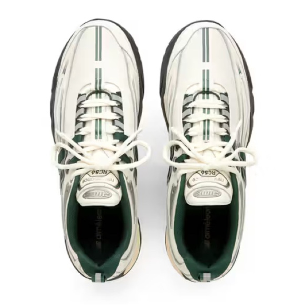 New Balance x Aimé Leon Dore limited edition RC56 Sneaker in Green, White, Cream - Picture 3 of 13